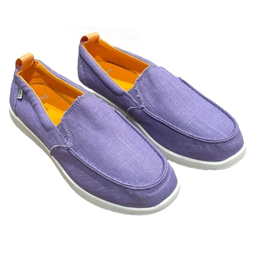 NWOT - Sanuk Sidewalk Surfer Lite Shoes - Purple - Size 6
